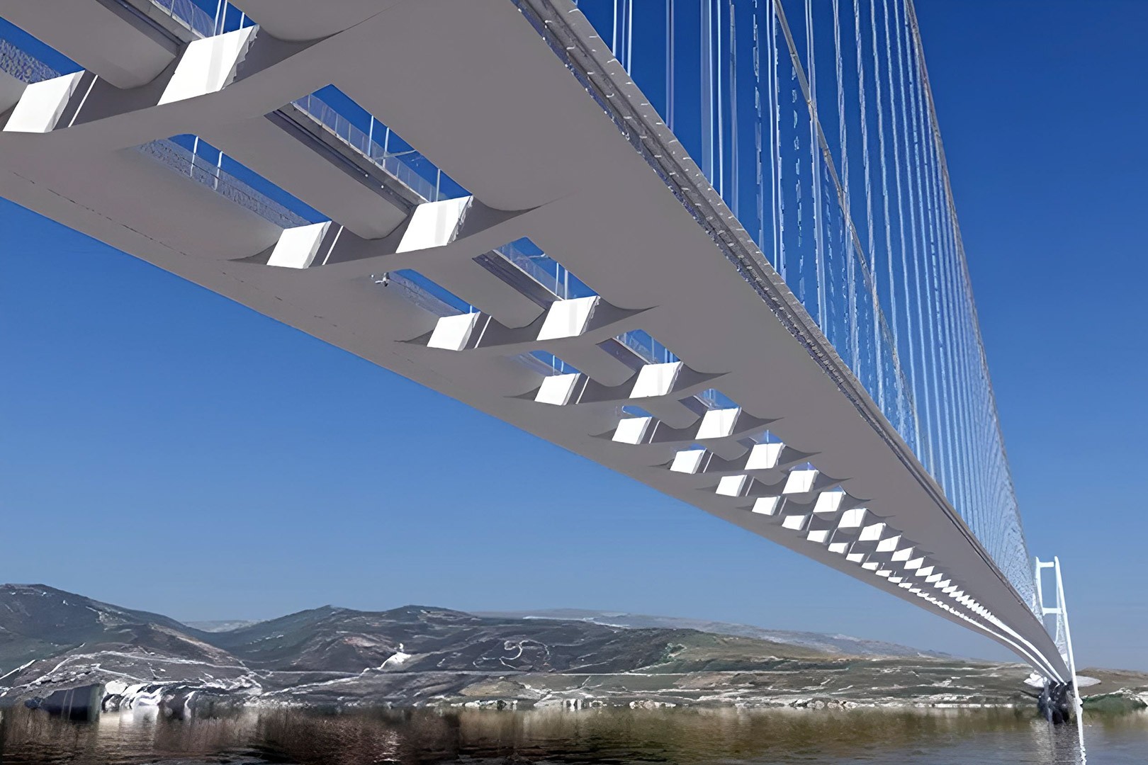 Most přes Messinskou úžinu. Zdroj: Stretto di Messina
