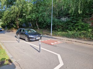 Retardéry v ulici Pod Novým lesem na Praze 6. Foto: Zdopravy.cz
