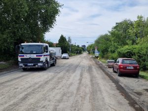 Rekonstrukce Karlovarské ulice v Praze (stav 7. 7. 2025). Foto: Zdopravy.cz