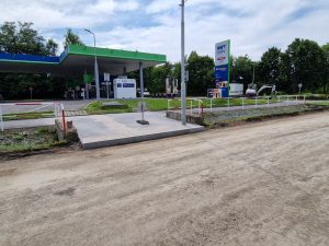 Rekonstrukce Karlovarské ulice v Praze (stav 7. 7. 2025). Foto: Zdopravy.cz