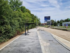 Rekonstrukce Karlovarské ulice v Praze (stav 7. 7. 2025). Foto: Zdopravy.cz