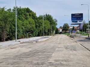 Rekonstrukce Karlovarské ulice v Praze (stav 7. 7. 2025). Foto: Zdopravy.cz