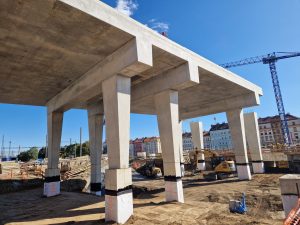 Rekonstrukce Smíchovského nádraží (stav v srpnu 2025). Foto: Zdopravy.cz / Jan Nevyhoštěný
