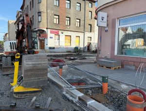 Rekonstrukce ulice Přemyslovců v Ostravě.
Zdroj: město Ostrava