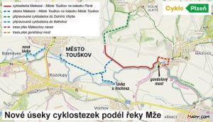 Umístění transbordéru. Foto: plzen.eu