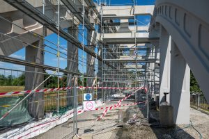 Renovace Darkovského mostu v Karviné.
Zdroj: město Karviná