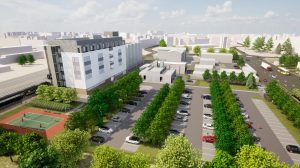 Vizualizace nové budovy CDP Přerov. Foto: Moravia Consult