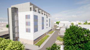 Vizualizace nové budovy CDP Přerov. Foto: Moravia Consult