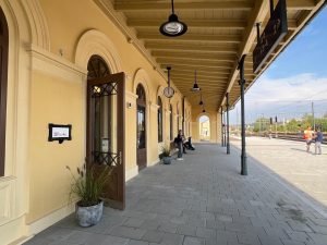 Železniční stanice Žatec. Foto: Správa železnic