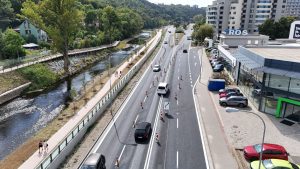 Oprava ulice Poříčí v Brně. Foto: ŘSD