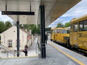 Zastávka Praha-Výstaviště. Foto: Zdopravy.cz / Vojtěch Očadlý