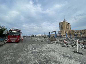 Přestavba Náměstí republiky v Ostravě.
Foto: čtenář Zdopravy.cz