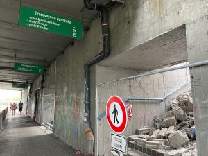 Přestavba Náměstí republiky v Ostravě.
Foto: čtenář Zdopravy.cz