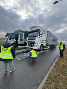 Mobilní kontrolní jednotka ve službách polských inspektorů. Foto: INSID