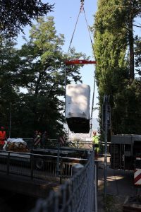 Instalace nové lanovky Rigiblick. Foto: VBZ