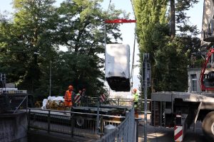 Instalace nové lanovky Rigiblick. Foto: VBZ