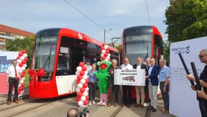 Tramvaj Škoda ForCity Plus 47T pro Cottbusverkehr. Foto: Škoda Group
