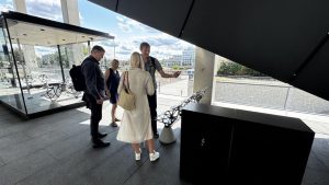 Spodní hrana schodiště na terasu představuje bezpečnostní riziko. Foto: NZRPČR