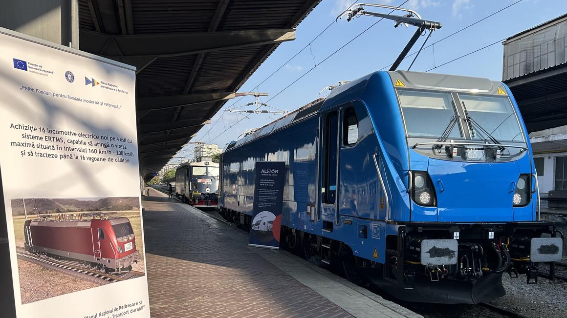 Lokomotiva TRAXX 3 pro Rumunsko. Foto: Alstom