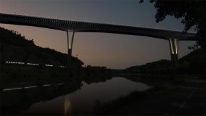 Dálniční most přes Vltavu na DO, 2. místo. Autor: Valbek