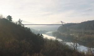 Dálniční most přes Vltavu na DO, 1. místo. Autor: Stráský, Hustý a partneři a Studio acht