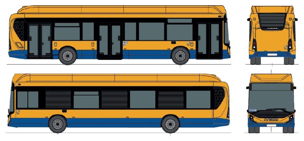Elektrobus Iveco pro DSZO. Foto: DSZO