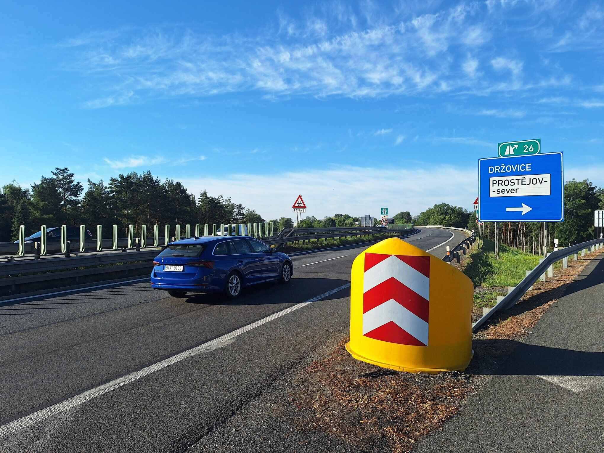 MÚK Držovice. Foto: ŘSD