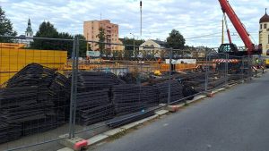 Stavba nového mostu v Opavě.
Zdroj: ŘSD