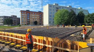 Stavba nového mostu v Opavě.
Zdroj: ŘSD