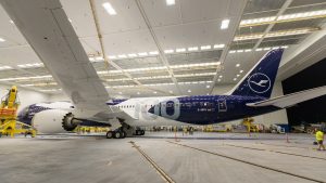Výroční Dreamliner Lufthansy.
Zdroj: Lufthansa