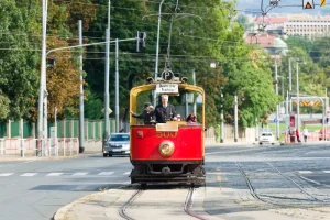 Historické tramvaje. Foto: DPP - Petr Hejna