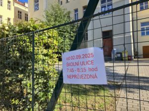 Budoucí školní ulice. Foto: MČ Praha 6, Ondřej Matěj Hrubeš