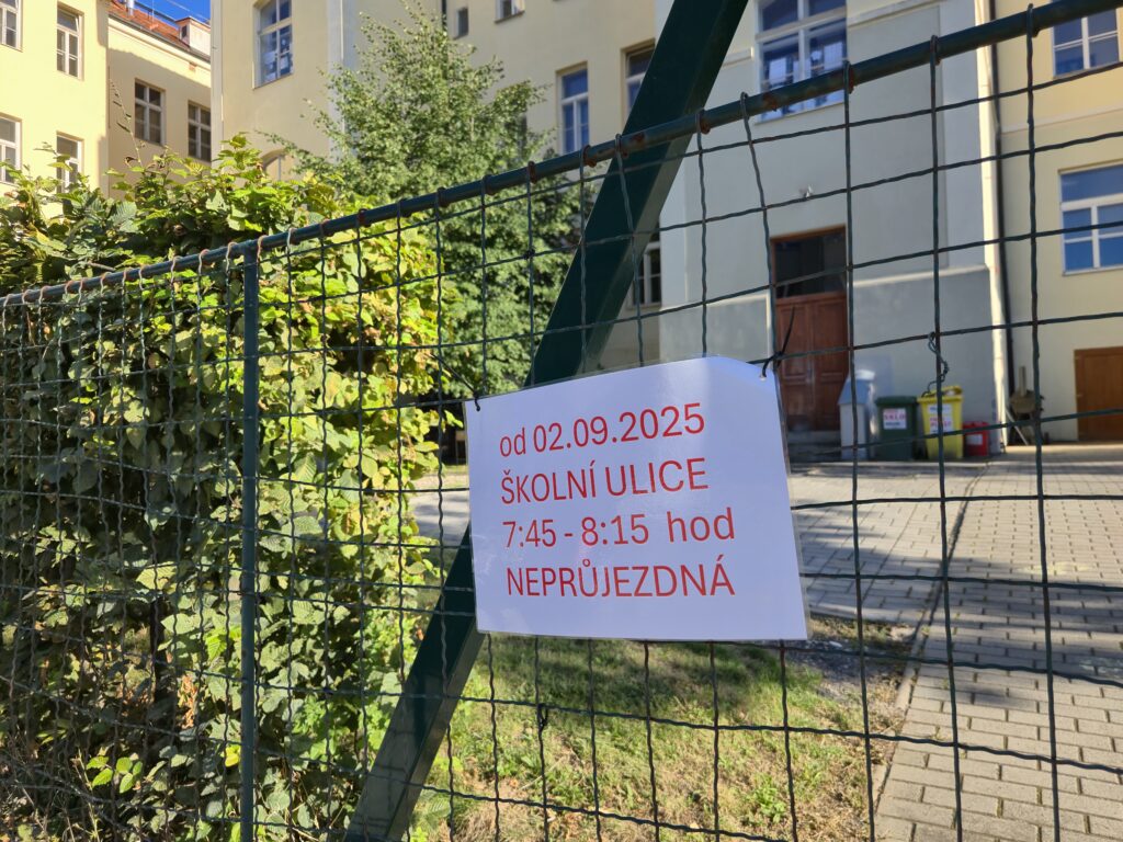 Budoucí školní ulice. Foto: MČ Praha 6, Ondřej Matěj Hrubeš