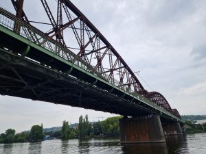 Výtoňský most pod pražským Vyšehradem. Foto: Zdopravy.cz, Jan Nevyhoštěný