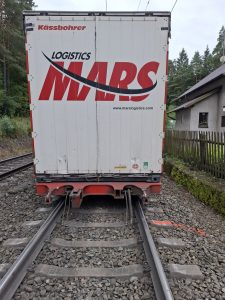 Vykolejení nákladního vlaku u České Třebové. Foto: Drážní inspekce