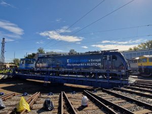 Lokomotiva Alstom Traxx Universal 3MS pro ČD Cargo. Foto: Zdopravy.cz