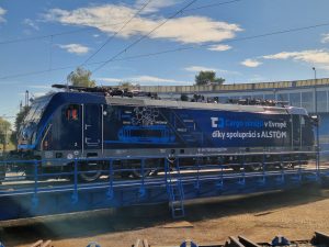Lokomotiva Alstom Traxx Universal 3MS pro ČD Cargo. Foto: Zdopravy.cz