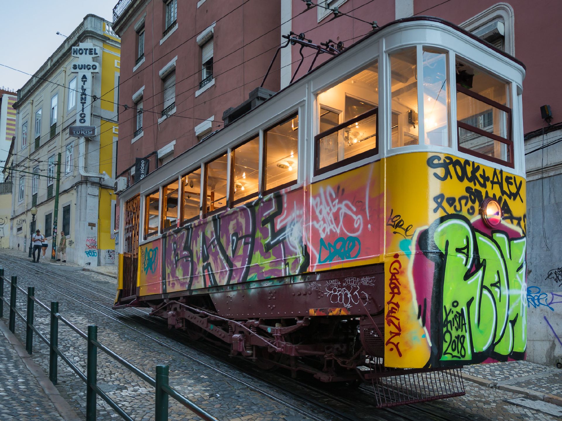 Lanovka Ascensor da Glória. Foto: Michael Kuhn / Flickr.com