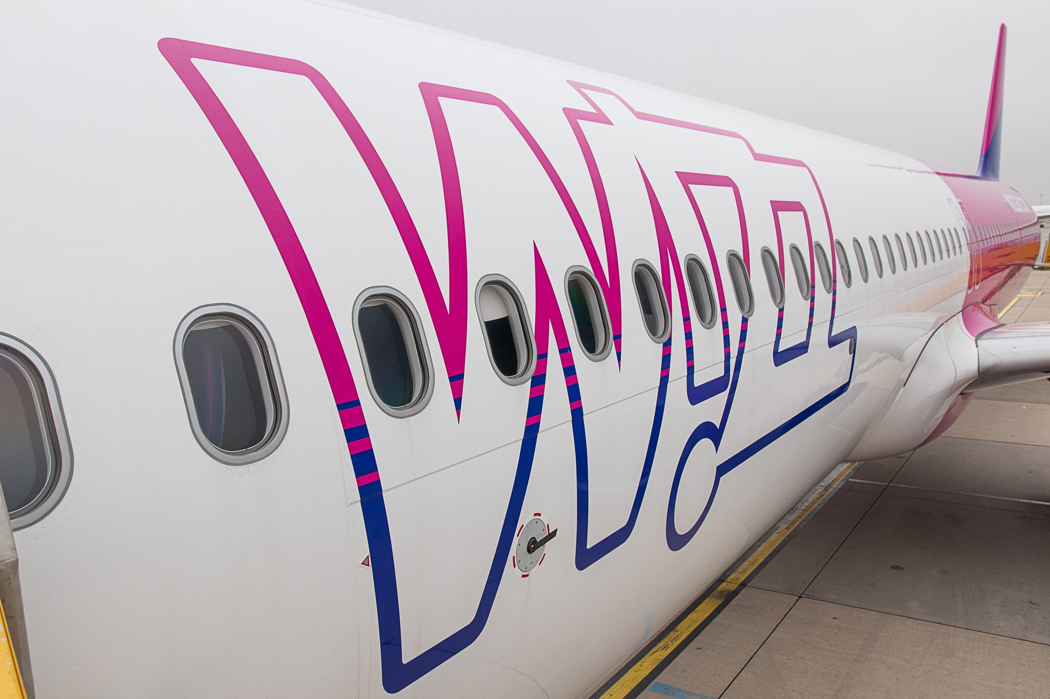 Letoun Airbus společnosti Wizz Air Zdroj: Flughafen Wien