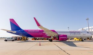 Letoun Airbus společnosti Wizz Air a Letiště Vídeň.
Zdroj: Flughafen Wien