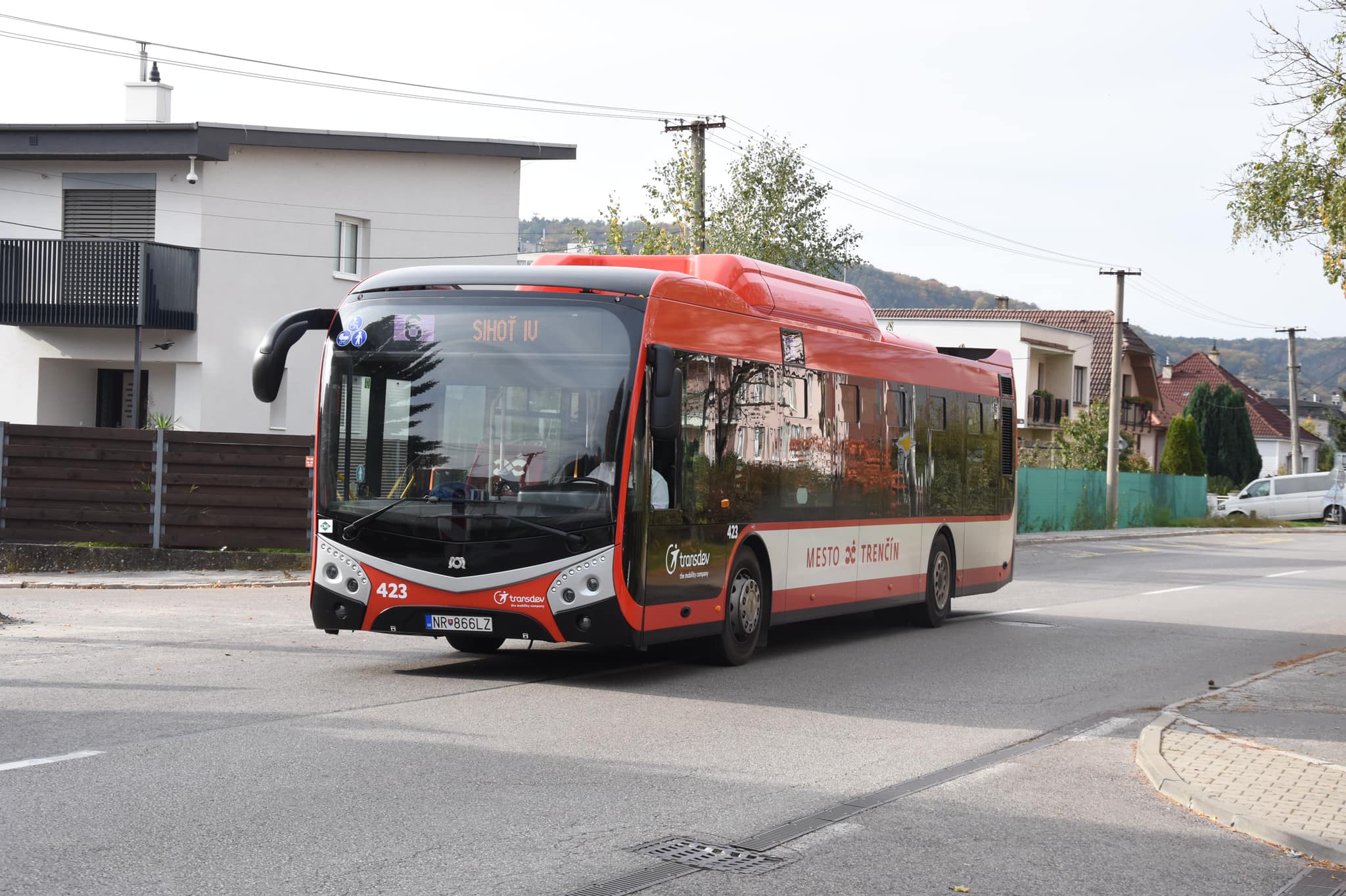 MHD Trenčín. Zdroj: město Trenčín