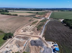Pražský okruh D0 511 Běchovice - D1 (stav v září 2025). Foto: ŘSD