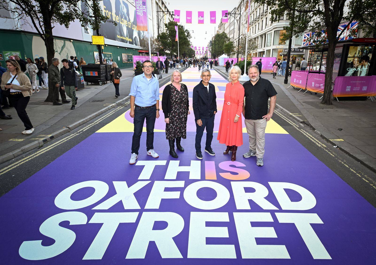 Oxford Street bez aut. Foto: Sadiq Khan / X.com