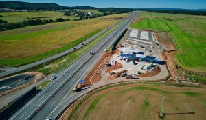 Dálnice D6 u Hořoviček v září 2025. Foto: Jan Banán Svoboda