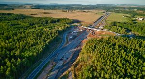 Dálnice D6 u Hořoviček v září 2025. Foto: Jan Banán Svoboda