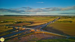 Dálnice D6 u Hořesedel v září 2025. Foto: Jan Banán Svoboda