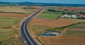 Dálnice D6 u Hořesedel v září 2025. Foto: Jan Banán Svoboda