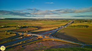 Dálnice D6 u Hořesedel v září 2025. Foto: Jan Banán Svoboda