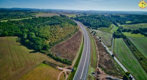 Dálnice D6 u Hořoviček v září 2025. Foto: Jan Banán Svoboda