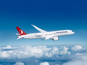Boeing 787 Dreamliner letecké společnosti Turkish Airlines. Zdroj: Turkish Airlines
